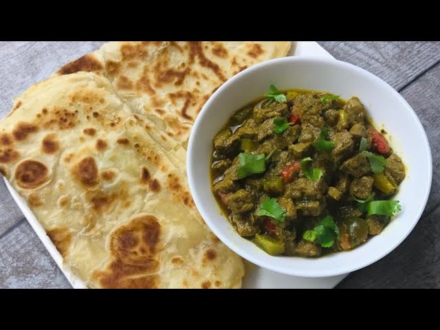 Beef Suqaar with Two Jabati